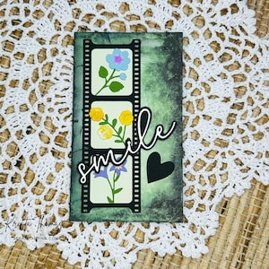 Grunge Filmstrip Biglietto di auguri per tutte le occasioni, sorriso