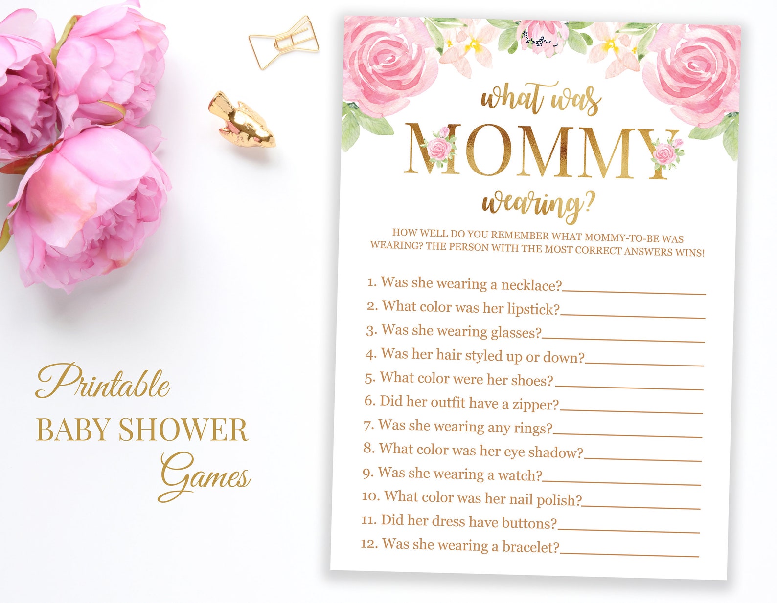 Baby Shower Emoji Game Emoji Pictionary Pink Floral Baby Etsy