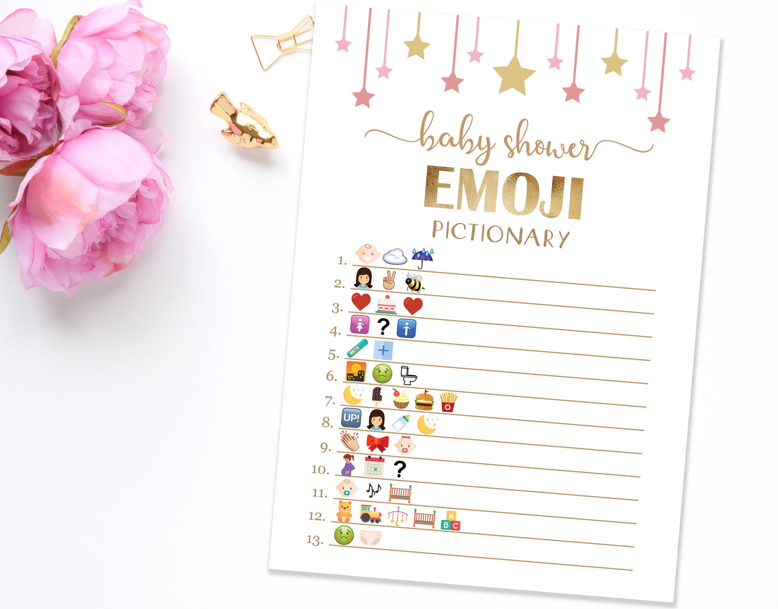 Baby Shower Guest Book Sign Printable Guest Book Sign Baby | Etsy