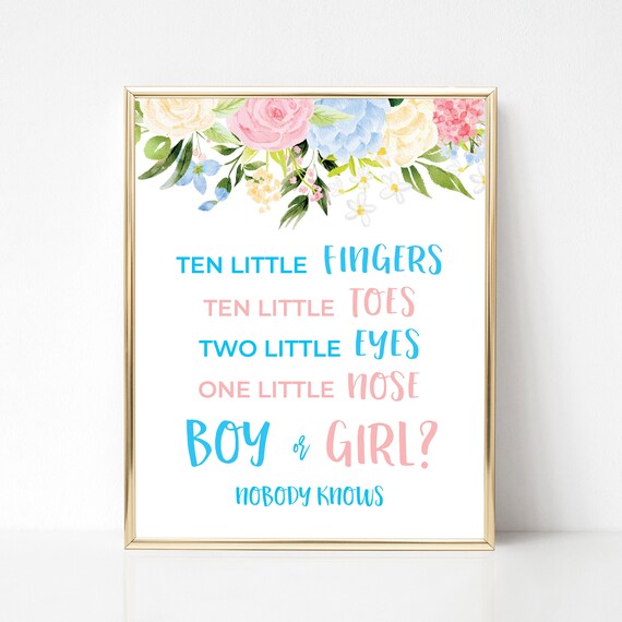 10 Fingers and Toes Card - Pink 10 Fingers and Toes Card - Pink