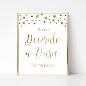 Time Capsule Baby Shower Cards, Time Capsule Blue Gold Baby Shower ...