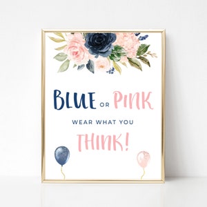 Blue or Pink Gender Reveal Poppers Unicorn Blue or Pink What Do You Think Unicorn Gender Reveal Party Poppers Unicorn Confetti Poppers
