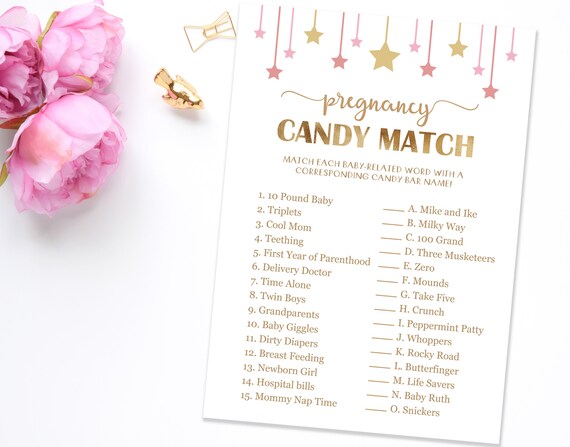 Baby Shower Hashtag Sign Tag Your Photos Sign Pink And Gold Etsy