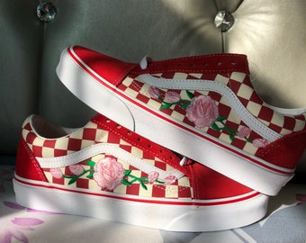 rose pink vans