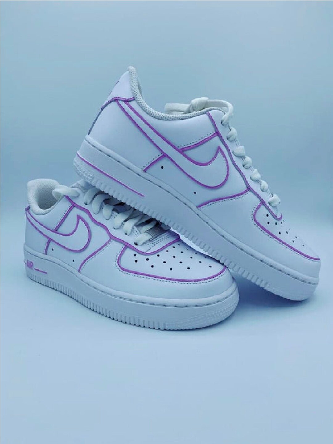 Air Force One Purple Outline Etsy