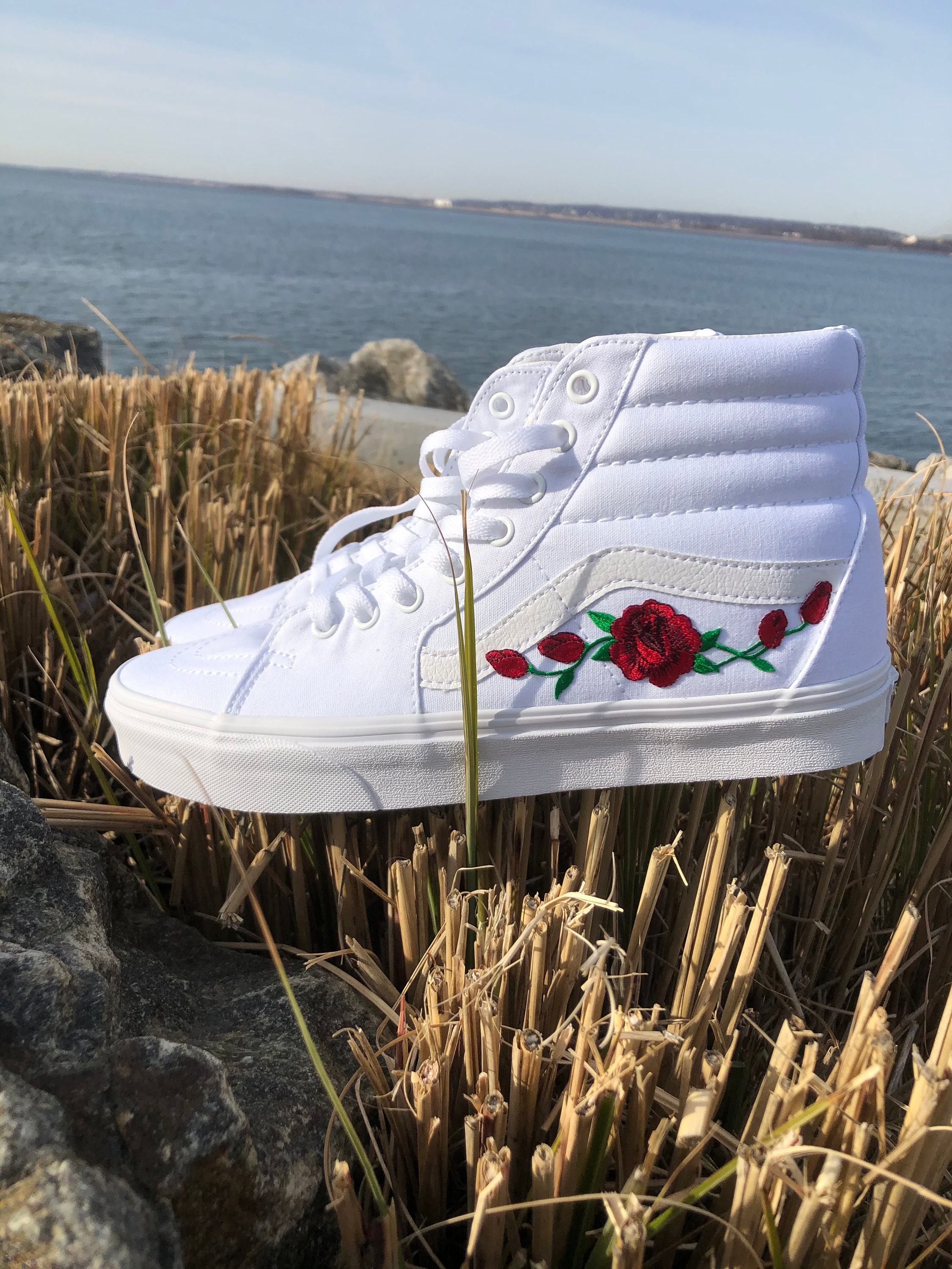 vans sk8 hi rose