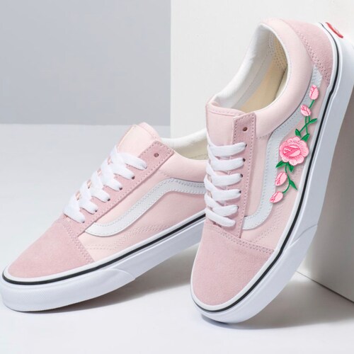 New Pink Vans Old Skool Custom Vans 