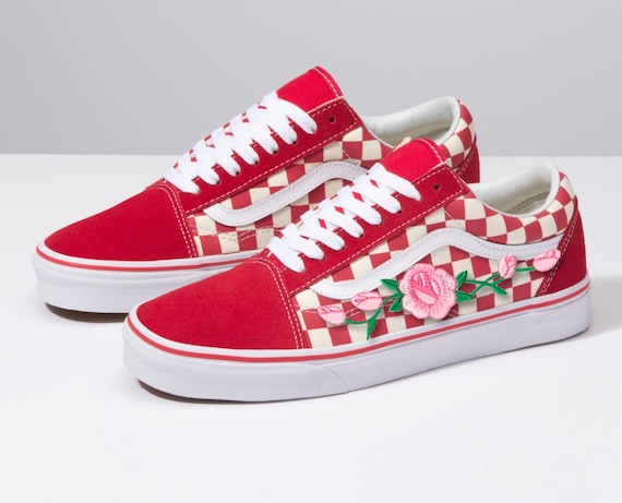 womens rose vans