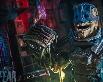 Fallout Style Power Fist Prop - High Density Foam Wasteland Melee Weapon for Cosplay, Film, & Haunted Attractions - Hand Painted Real Rust