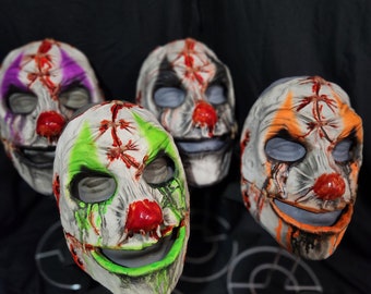 スリップノットのショーン・“クラウン”・クラハンのマスク：恐ろしい