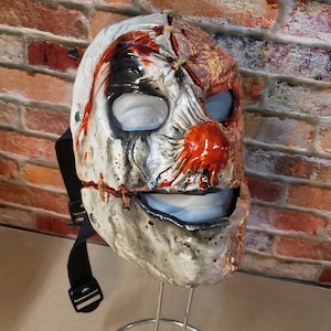 Horror Clown Latex Mask Burned Face