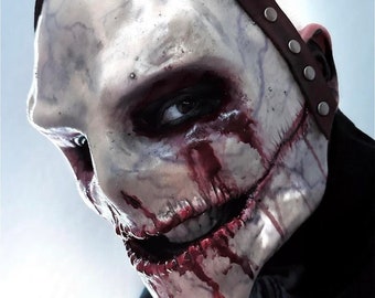 Creepy Latex Ghoul Asylum Mask