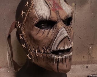 Latex Voodoo Inspired Shaman Mask for Haunted Houses, Musicians, or Collectors