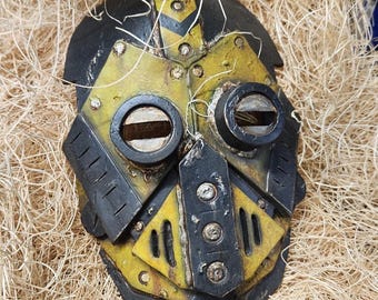 Resin Wasteland Raider Cosplay Mask for Collectors, Actors, or Musicians