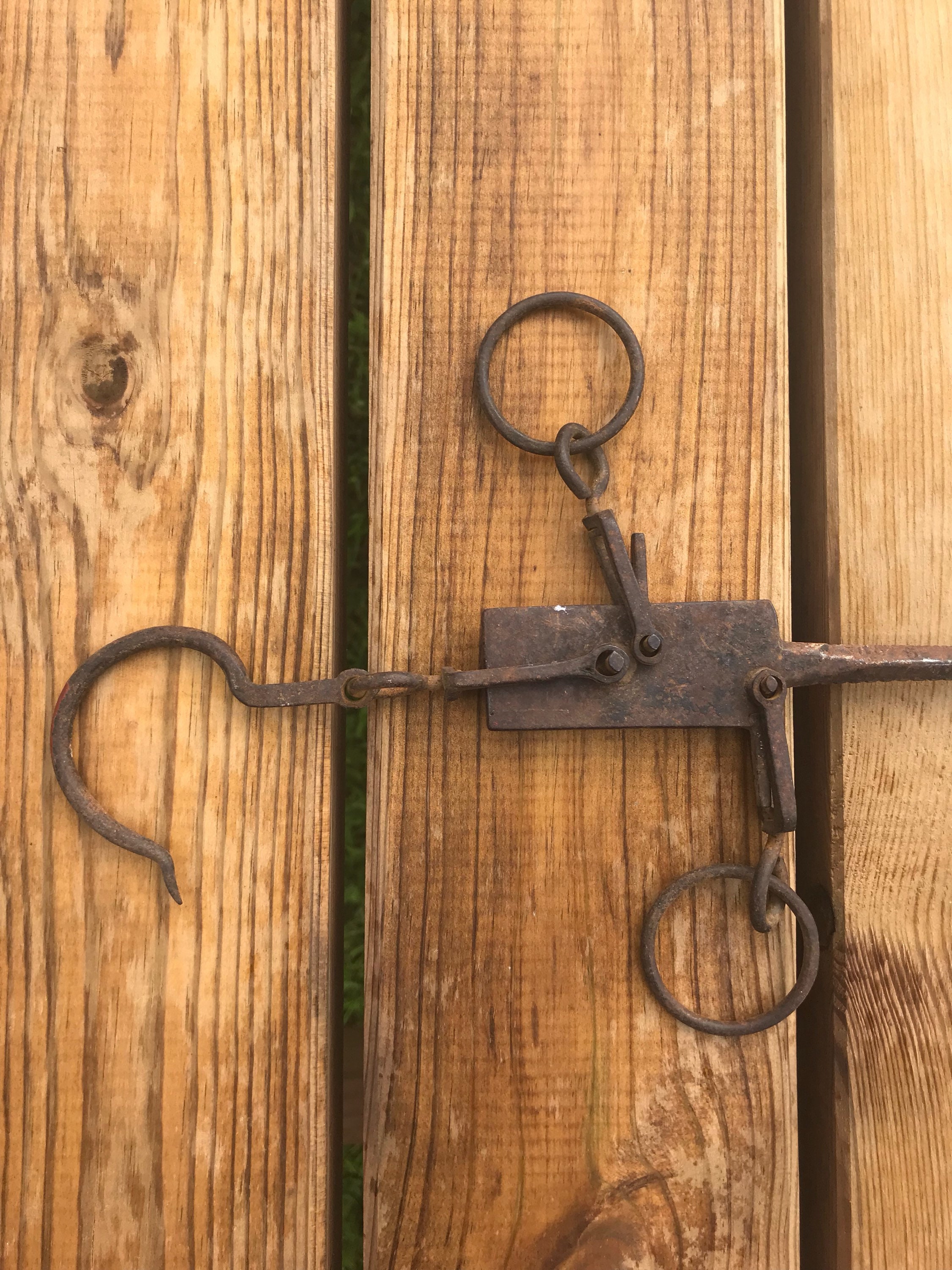 Ancien Français Cuisine Balançoire Pesant Bar, Écailles de Vintage, Des Années 1920 Outils