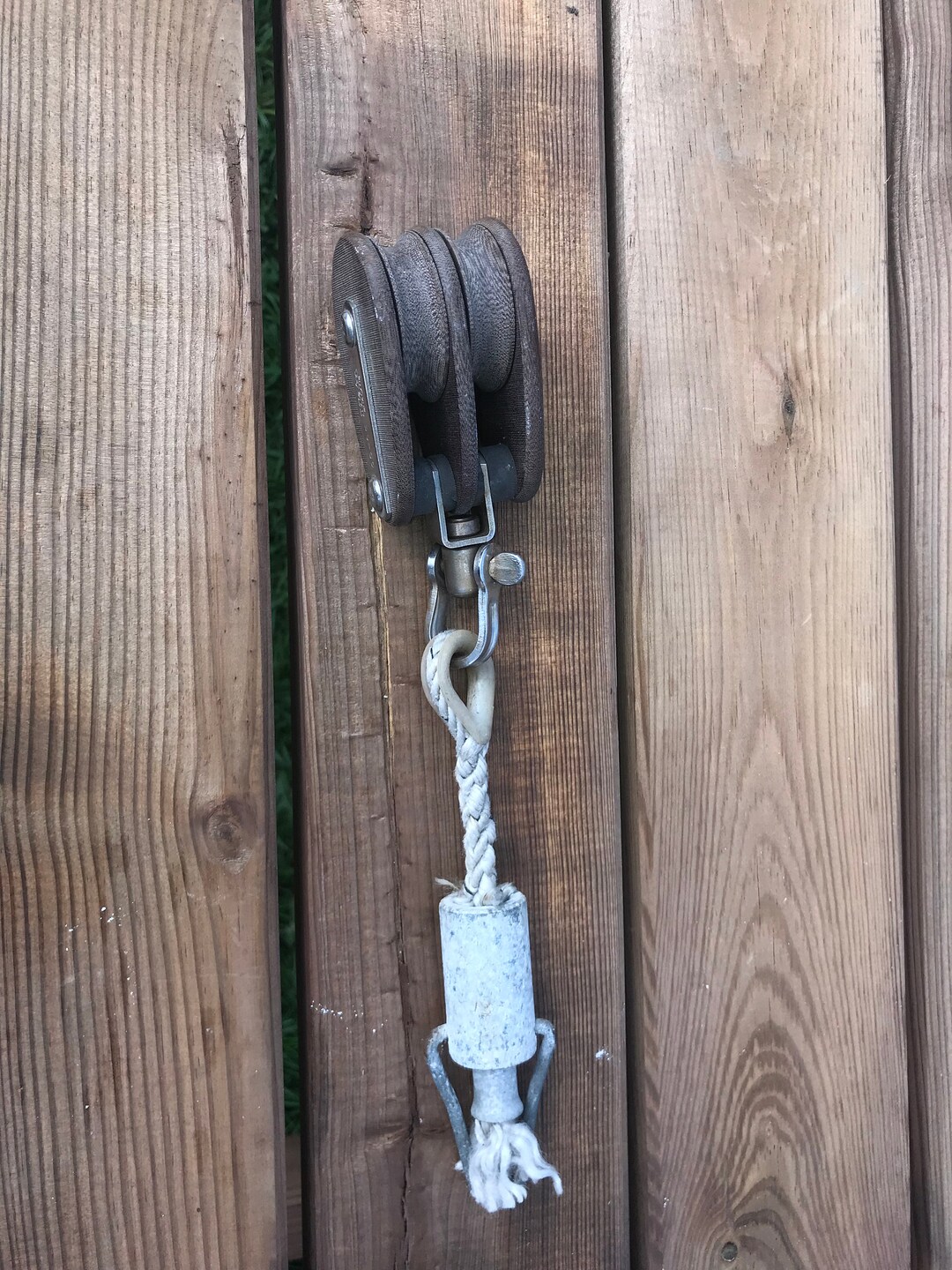 Vintage Yachts Pulley Old Block and Tackle Sail Pulley Etsy