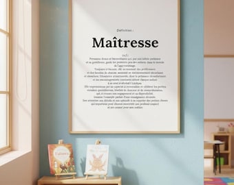 Poster definition: Teacher to say thank you at the end of the school year