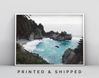 Ocean Print, Beach Print, Coastal Print, Blue Water Print, Tropical Art, Seascape Print, Serene, Ocean Waves Poster Wall Art, Home Decor Art