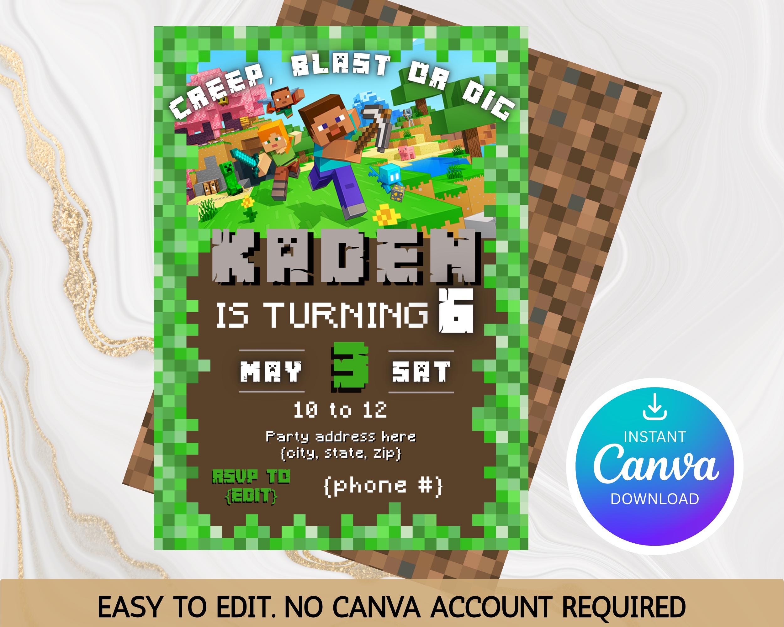 Level-Up Minecraft Invite