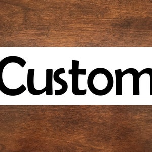 Custom/personalized Iron on NAME or WORD - Vinyl Transfer Decal - Heat Transfer