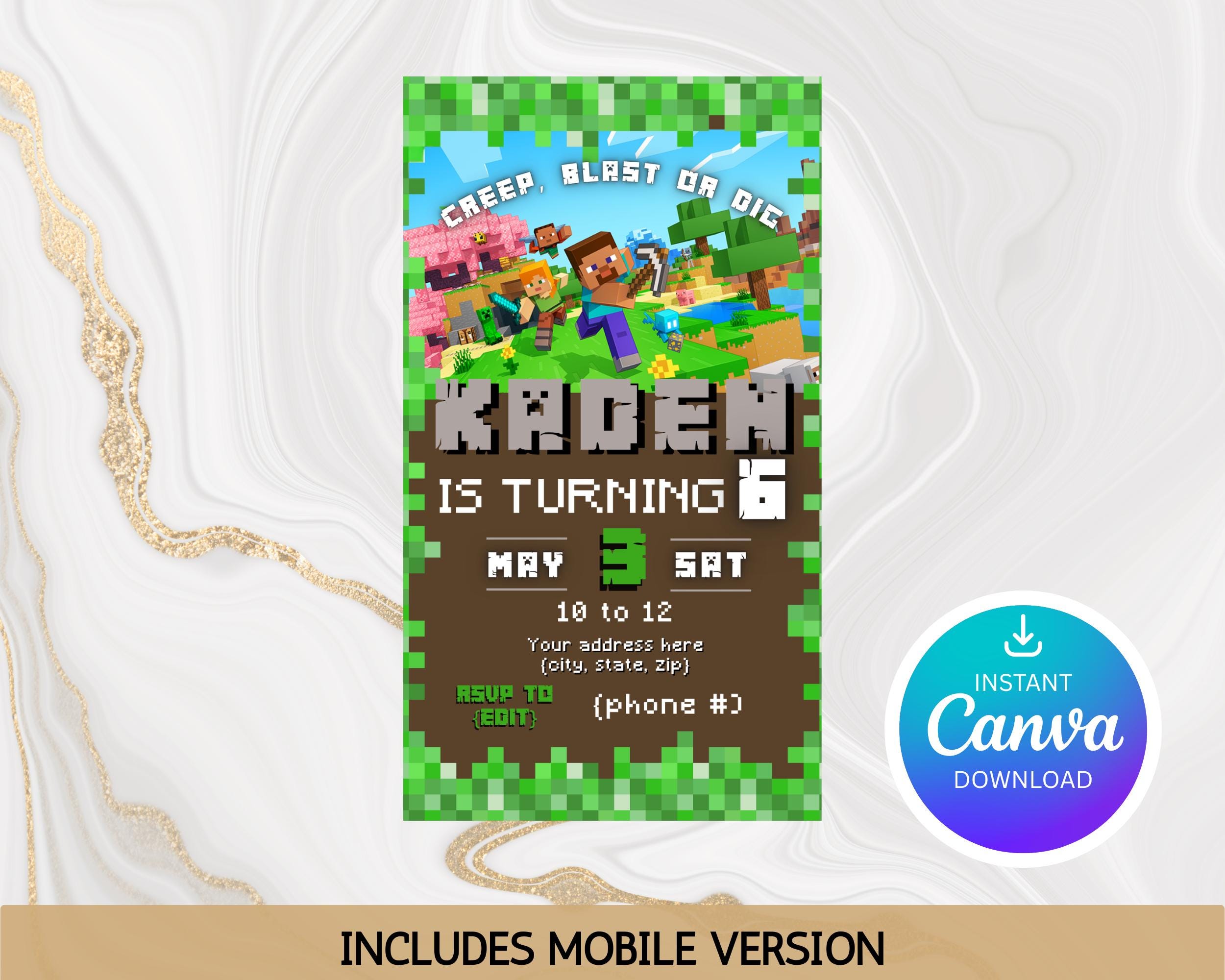 Level-Up Minecraft Invite
