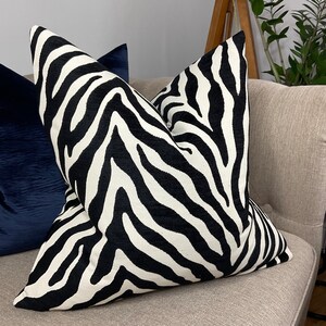 Zebra Cushion Etsy UK