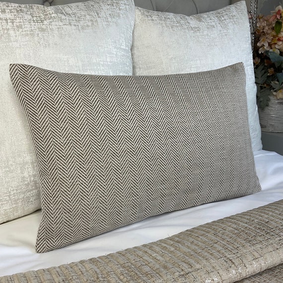 Herringbone cushion covers hotsell