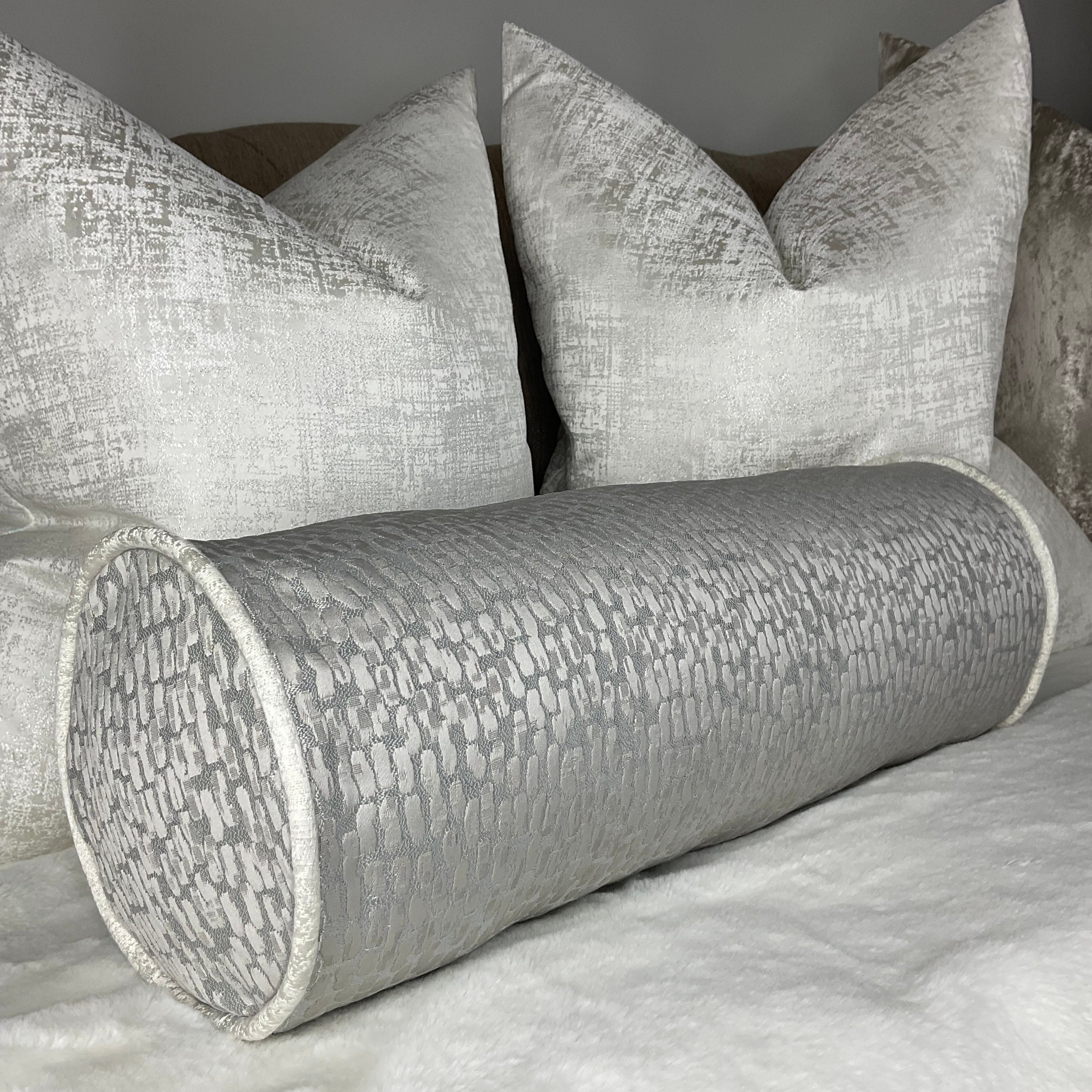 Big silver cushions hotsell