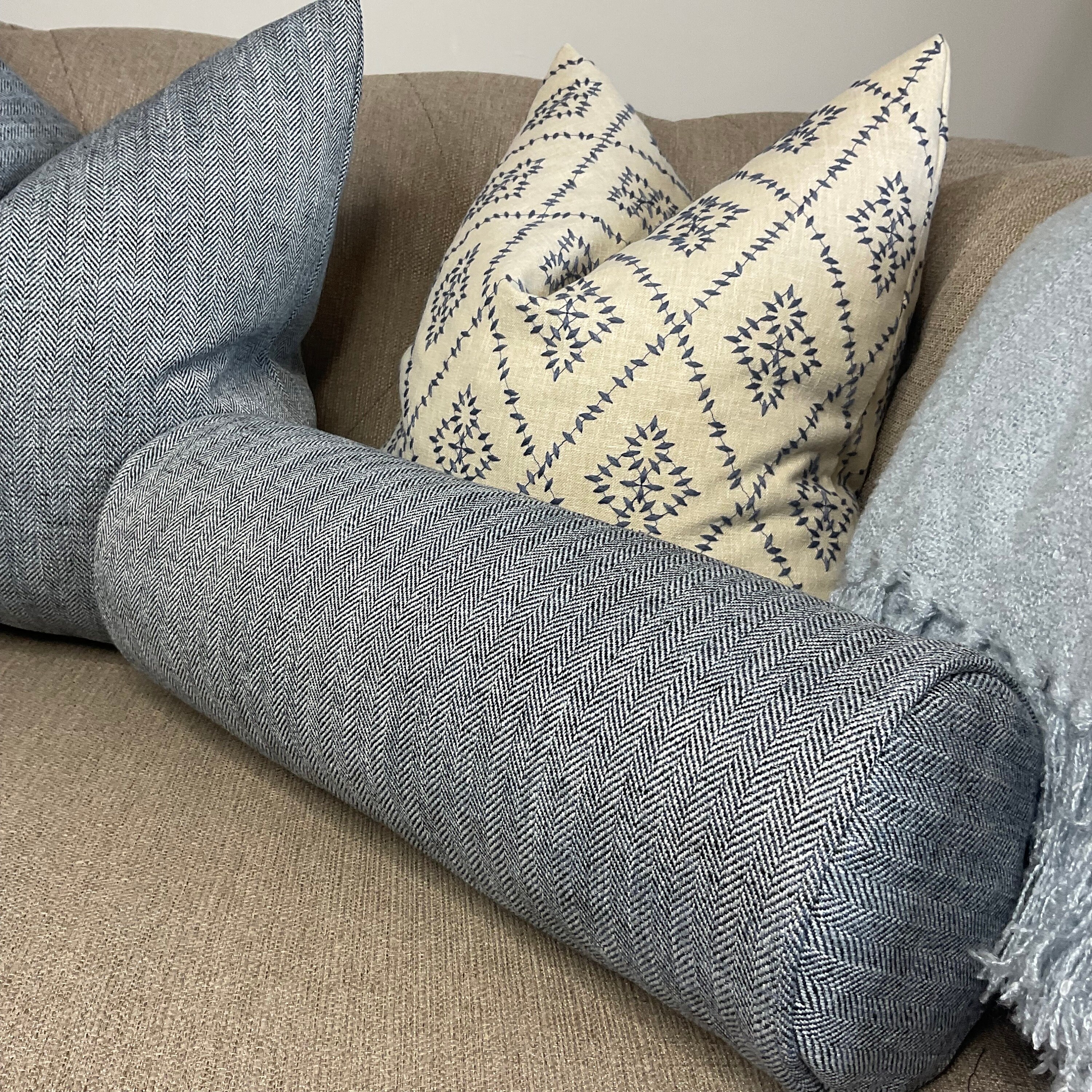 Cylinder Cushion Etsy