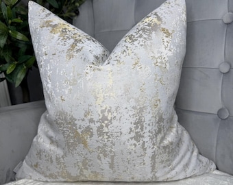 Funda de cojín decorativa de lujo, funda de almohada con diseño de mármol, funda de almohada de diseño para sofá o cama.