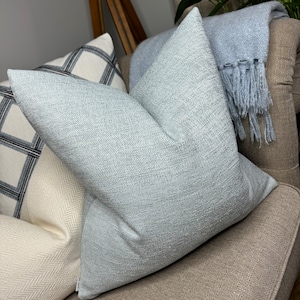 Blue Pillow Cover, Rothko Furnishing John Lewis & Partners Fabric , Blue Sofa  Cushion Cover,  Double Sided - High Quality - Double Sided
