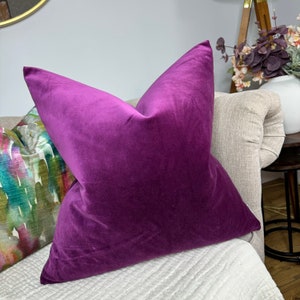 Large plum cushions hotsell