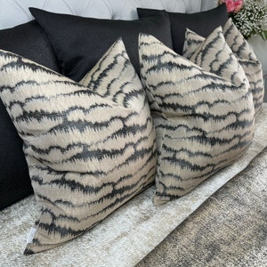 Brown Mink Cushion Cover, Brown Pillow Cover, Throw Pillow Decorative Pillow For Sofa,  Bed, Throw Made in UK / Worldwide Shipping TORRENT