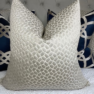 Prestigious Textiles ORIGAMI Cushion Cover, Pillow Cover- Luxury Geometric Decorative Pillow For Sofa or Bed / Throw Made in UK