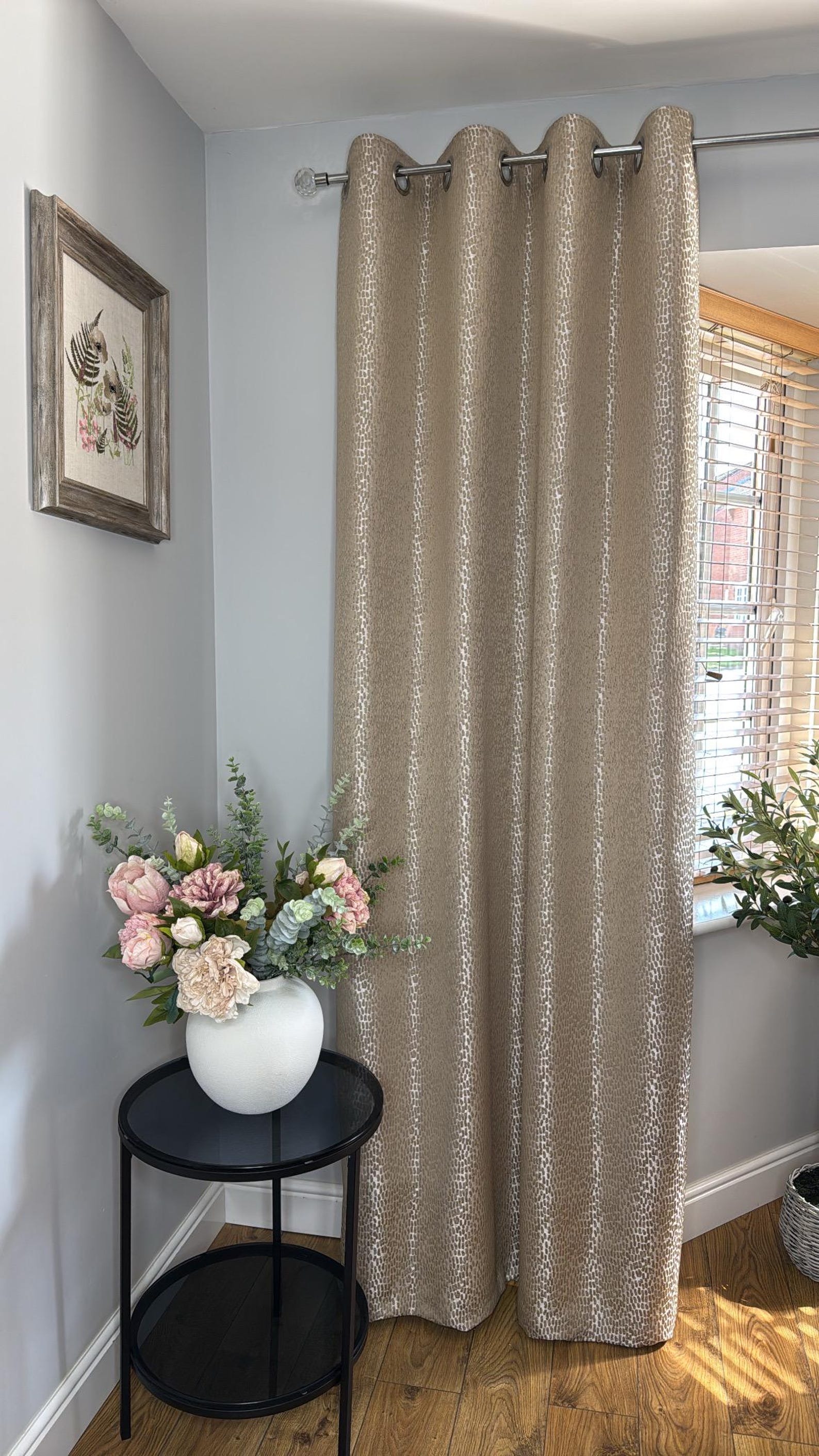 Luxury Bespoke Lined Eyelet Curtains Antelope Champagne gold For luxury-bespoke-lined-eyelet-curtains-antelope-champagne-gold-for