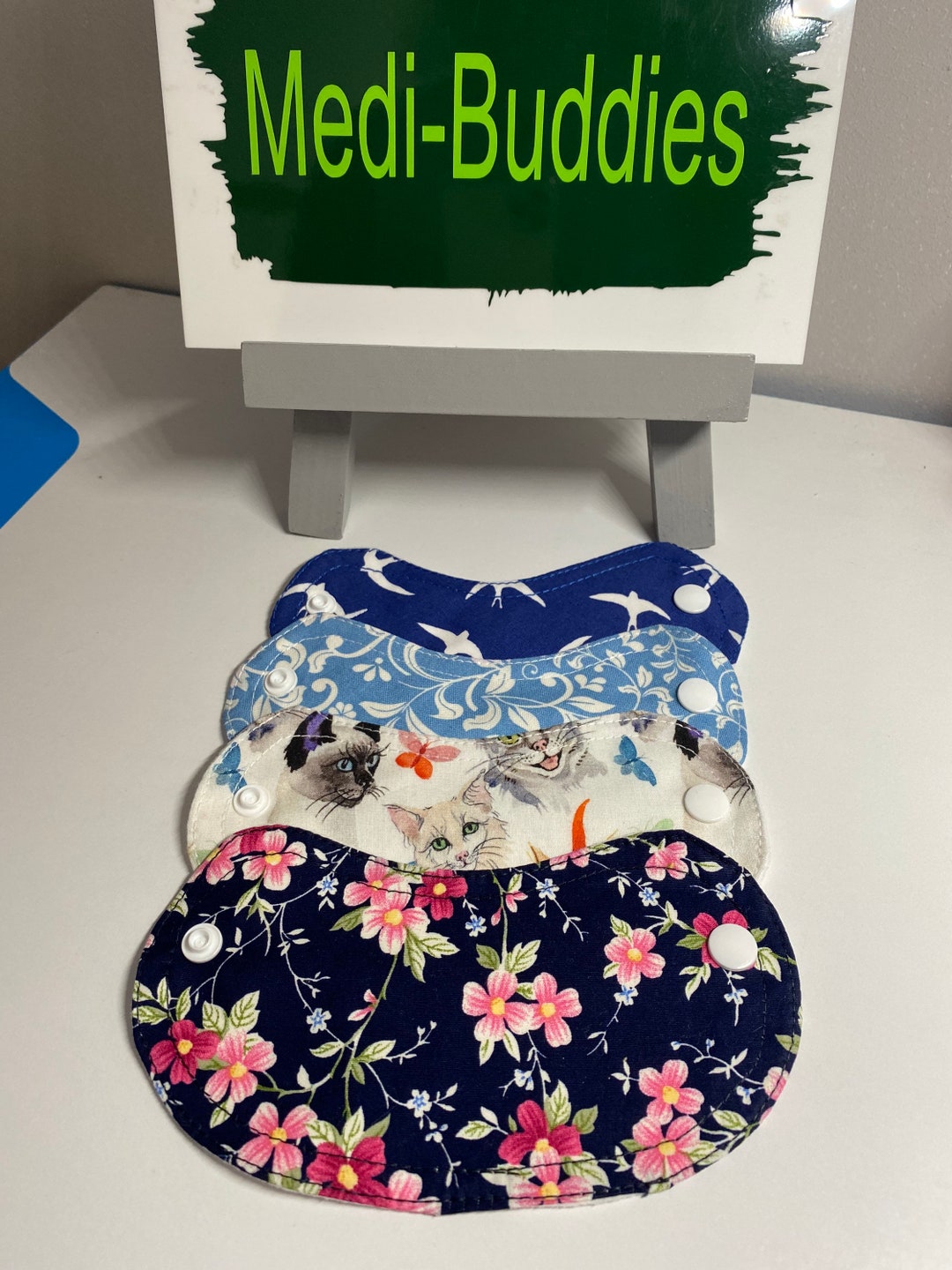 EXTENDER Fits and Matches Adult Bandana Bib Special Needs Dribble Scarf Made to Match Your