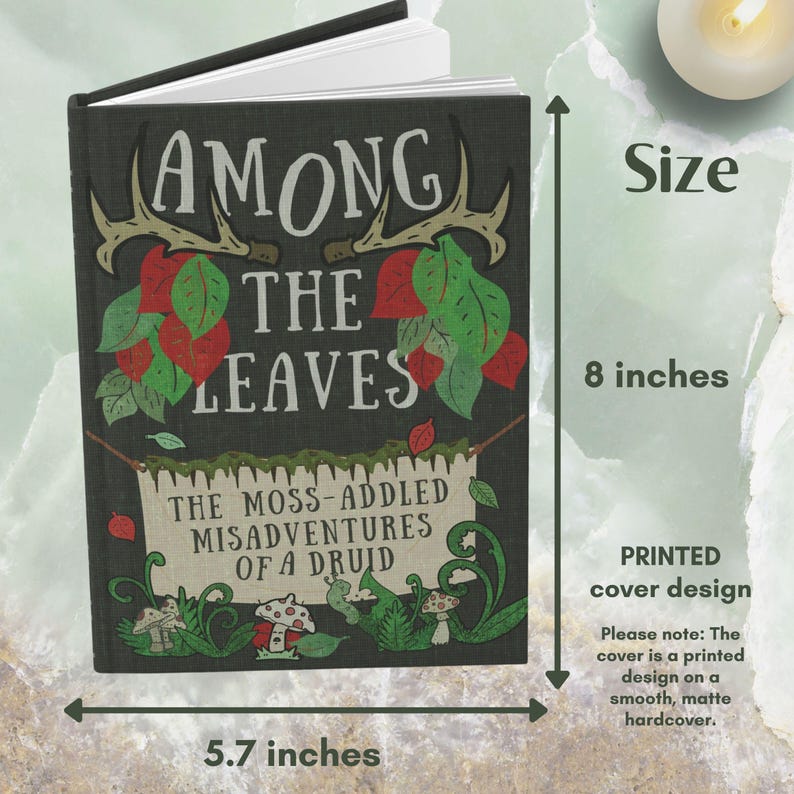 Funny Journal for Wiccans Mossy Druids Hardcover Notebook Etsy