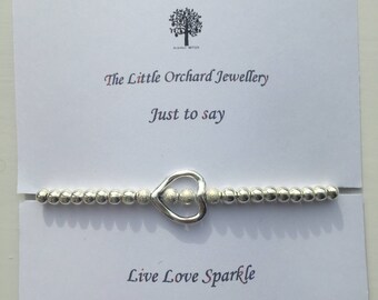 Interwoven Heart bracelet