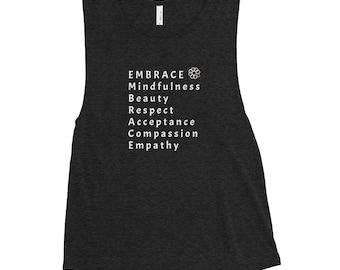 Embrace This! Ladies’ Muscle Tank