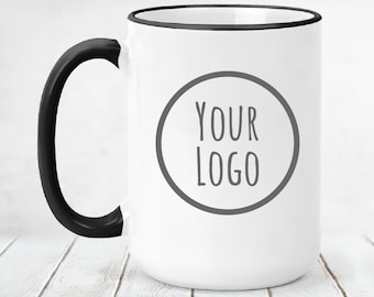 20 x PERSONALISED MUG BUSINESS LOGO/BRAND PRINTED COFFEE MUG ANY TEXT BULK BUY 20 x PERSONALISED MUG BUSINESS LOGO/BRAND PRINTED COFFEE MUG ANY TEXT BULK BUY