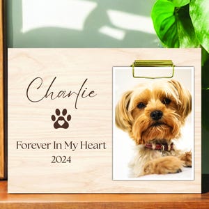 Custom Pet Loss Gift | Dog Remembrance Gift | Pet Memorial Gift | Personalized Pet Memorial Keepsake | Dog Loss Gift for Dog Lovers