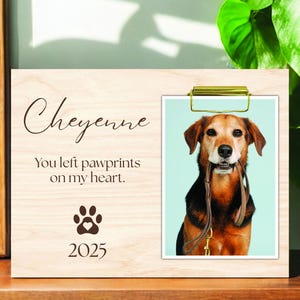 Custom Pet Loss Gift | Dog Remembrance Gift | Pet Memorial Gift | Personalized Pet Memorial Keepsake | Dog Loss Gift for Dog Lovers