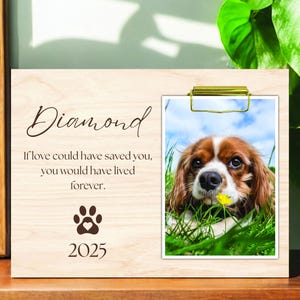 Custom Pet Loss Gift | Dog Remembrance Gift | Pet Memorial Gift | Personalized Pet Memorial Keepsake | Dog Loss Gift for Dog Lovers