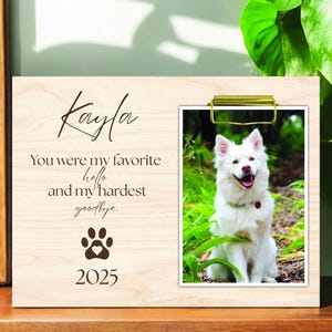 Custom Pet Loss Gift | Dog Remembrance Gift | Pet Memorial Gift | Personalized Pet Memorial Keepsake | Dog Loss Gift for Dog Lovers