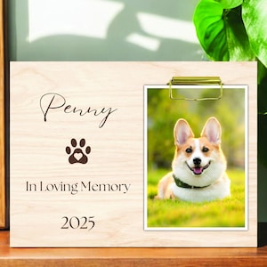 Custom Pet Loss Gift | Dog Remembrance Gift | Pet Memorial Gift | Personalized Pet Memorial Keepsake | Dog Loss Gift for Dog Lovers