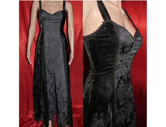 Incredible Gothic Victorian Jeannie Nitro Bone Church Dress Etsy etsy