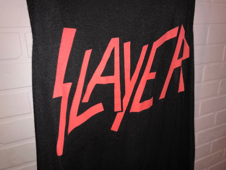 Black Tank with Red SLAYER Logo!