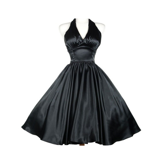 Gorgeous Pinup Couture Dixiefried Black Monroe Swi