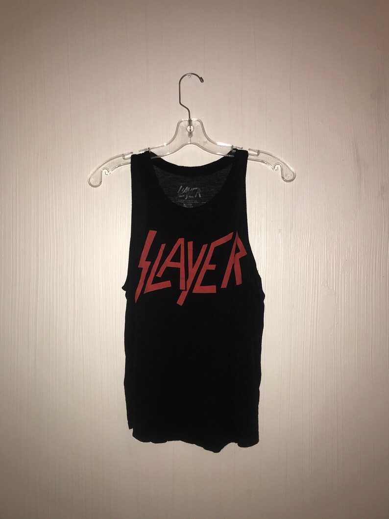 Black Tank with Red SLAYER Logo!