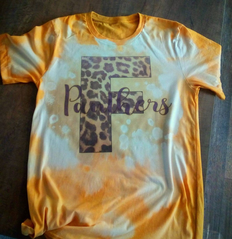 custom bleached shirts